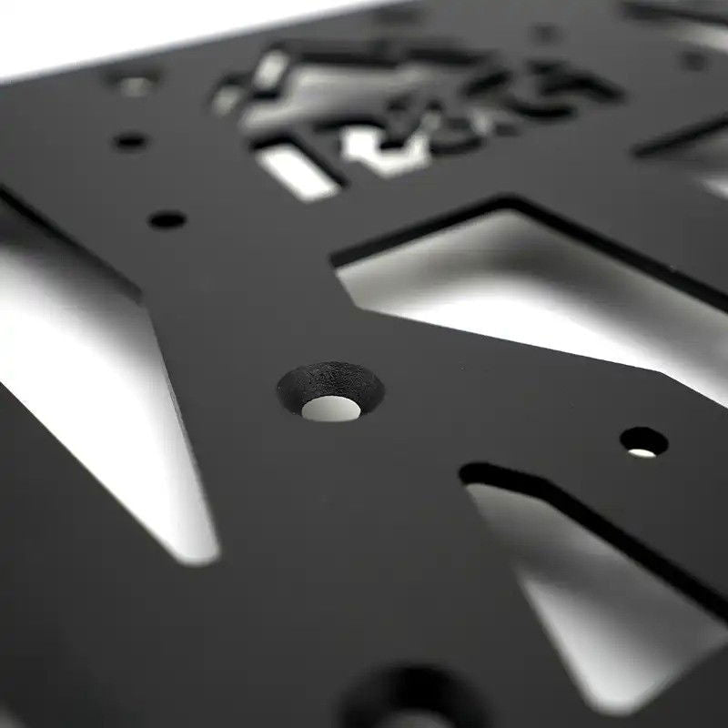 R&G Piastra portapacchi Adventure per BMW F 800 GS '24 - Nero - ENDURRAD