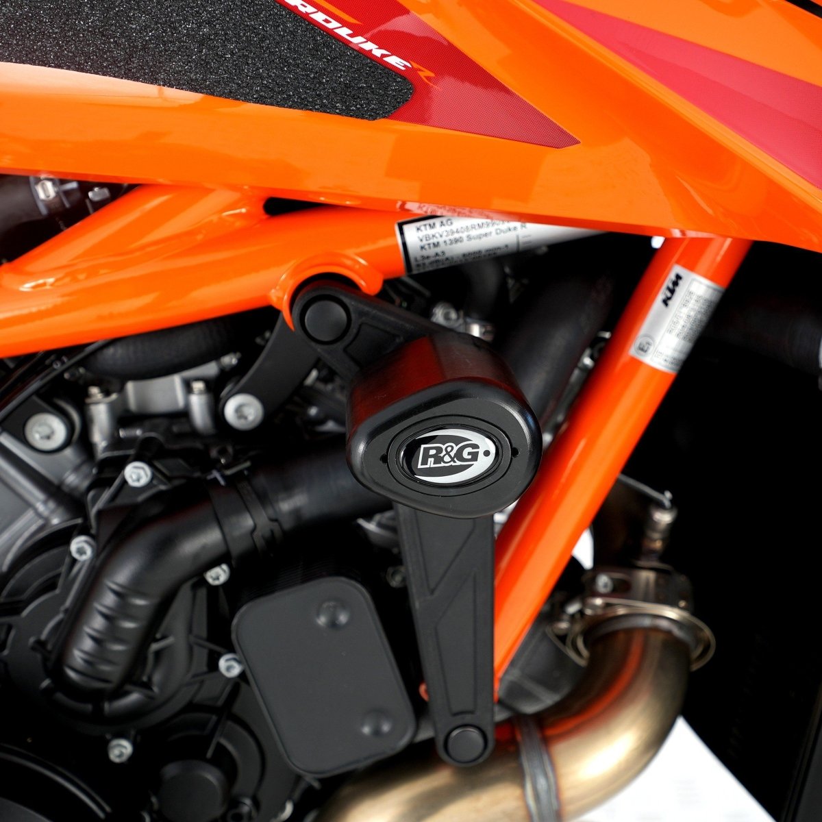 R&G Racing Tamponi - protezioni telaio tipo Aero per KTM 1390 Super Duke R (Evo) '24 - ENDURRAD
