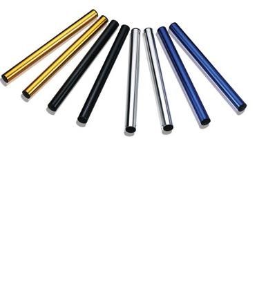 Barre di ricambio per semimanubri rialzati e regolabili color alluminio