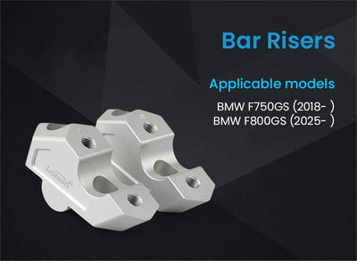 Modelli compatibili con il riser LOBOO CJG031: BMW F750GS dal 2018 e F800GS dal 2025