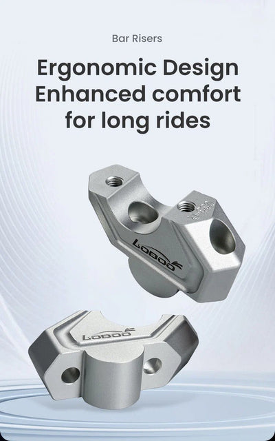 Riser LOBOO CJG033: design ergonomico per BMW F 850 GS e F 900 GS