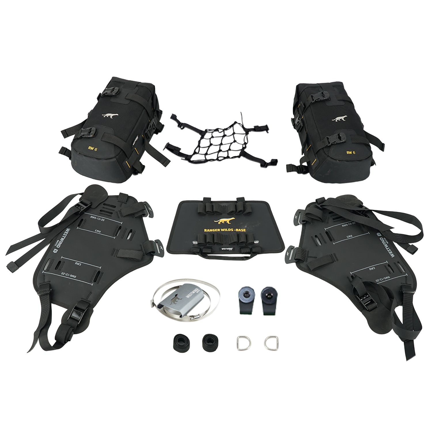 Ranger Wilds Enduro 12 - Set Borse Rackless Moto Adventure (12L)