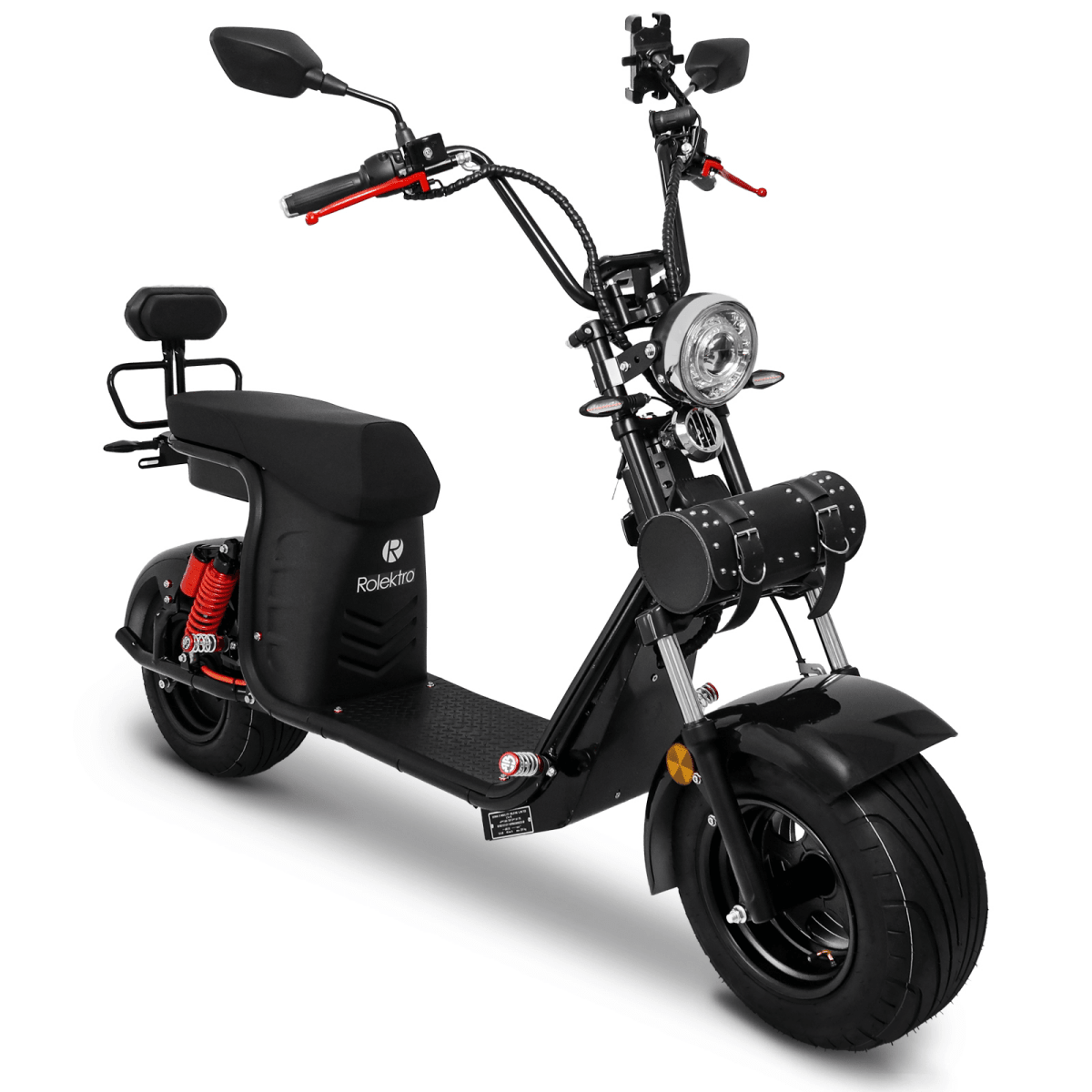 Scooter Elettrico Biposto 45 km/h Rolektro E-Chopper 45