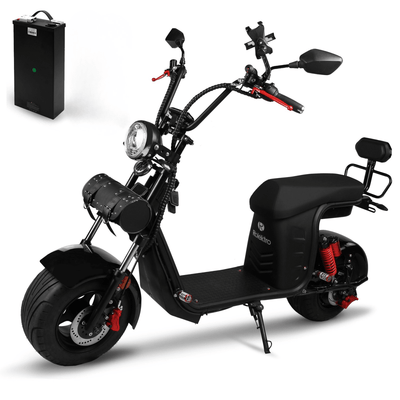 Scooter Elettrico Biposto 45 km/h Rolektro E-Chopper 45