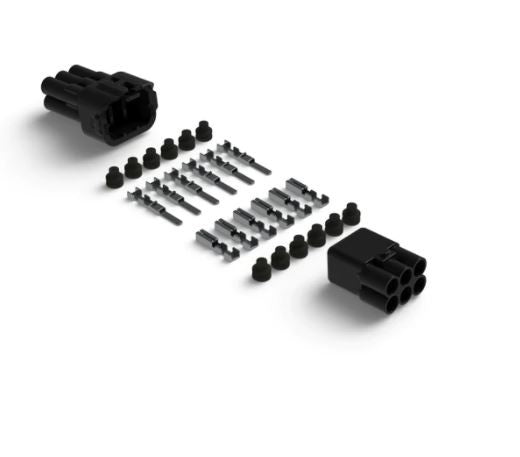 Set connettori 6 pin