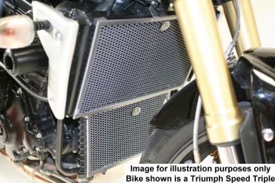Set retina protezione radiatore e radiatore olio - Suzuki GSXR 1000 K7 - K8 - ENDURRAD