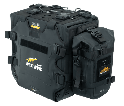 Set Valigie Laterali Moto Heavy Cavalry (33L/40L) - Soft Luggage Adventur - ENDURRAD