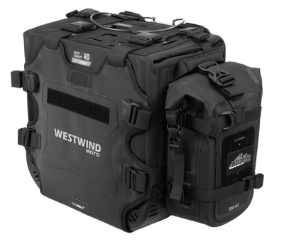 Set Valigie Laterali Moto Heavy Cavalry (33L/40L) - Soft Luggage Adventur - ENDURRAD