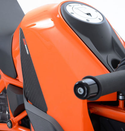 Sliders serbatoio in carbonio, KTM 1290 Superduke - Super Duke R fino 2019 - finitura lucida