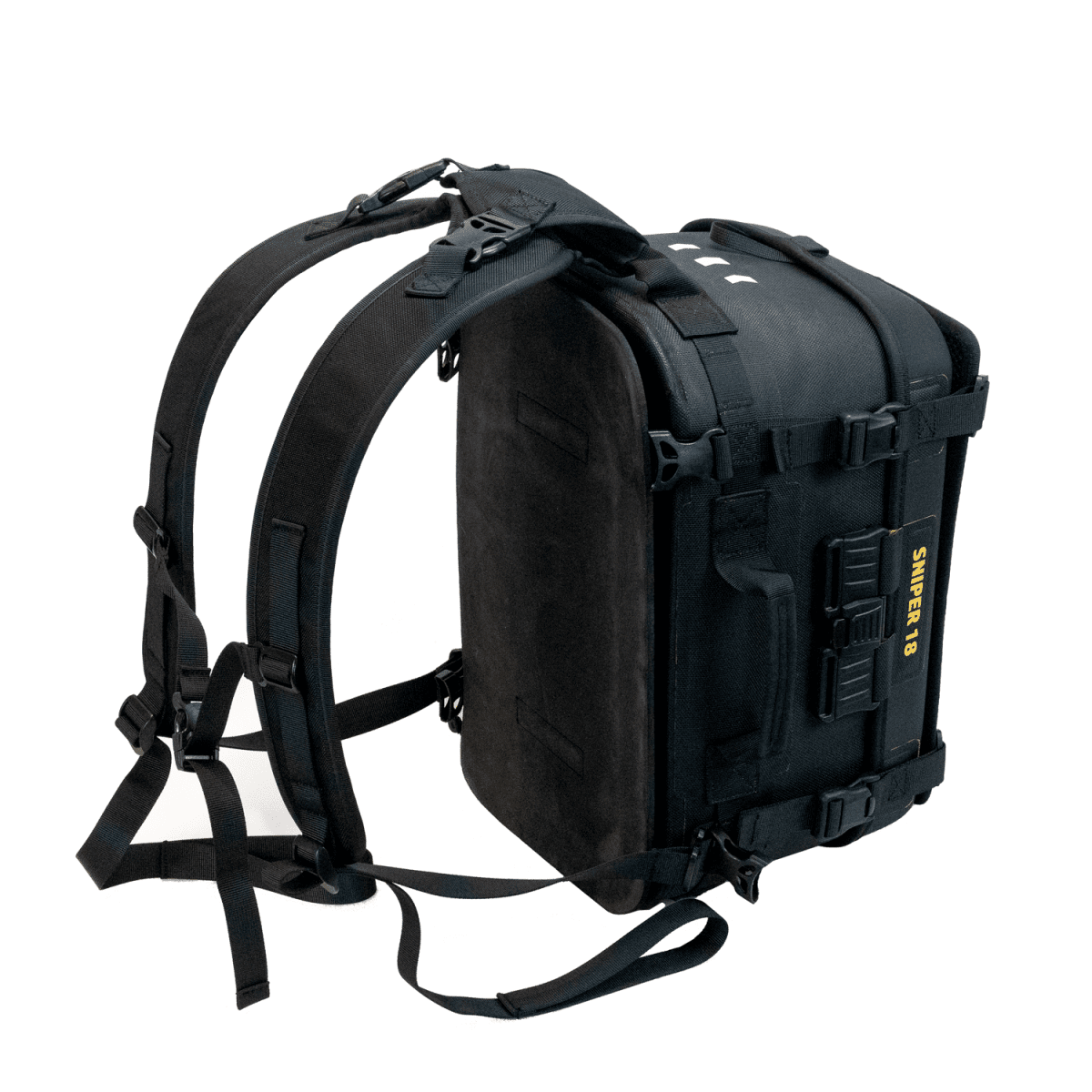 Sniper 18P Pro - Borsa Posteriore per Attrezzatura Fotografica Moto Hard Shell (18L) - ENDURRAD