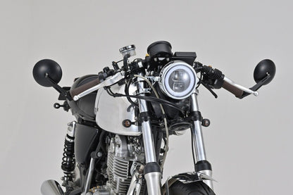 Specchietti manubrio lunghi, ABS + alluminio, | 89814 - r27637 - ENDURRAD