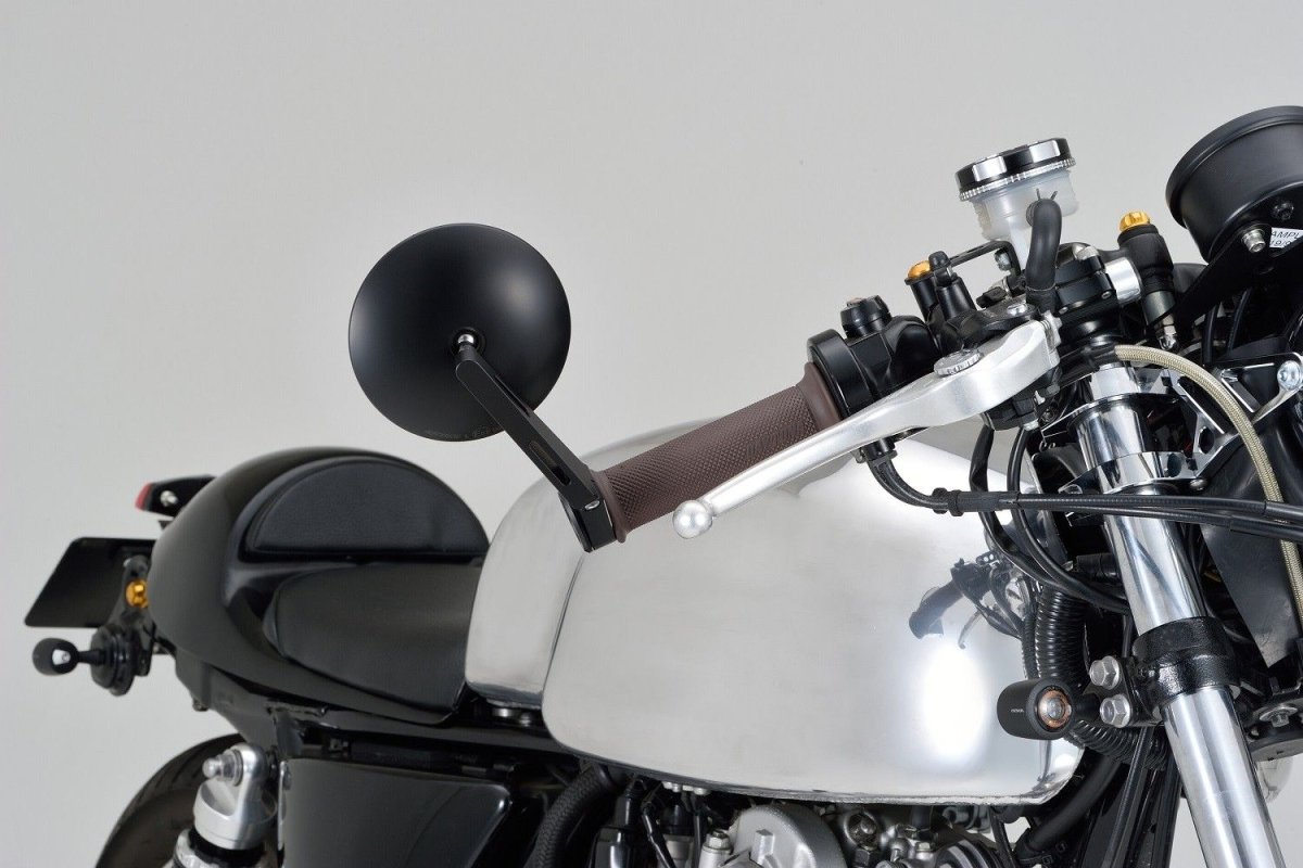 Specchietti manubrio lunghi, ABS + alluminio, | 89814 - r27637 - ENDURRAD