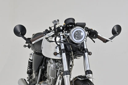 Specchietti manubrio lunghi, ABS + alluminio, | 89817 - r27640 - ENDURRAD