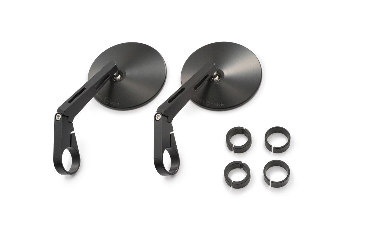 Specchietti manubrio lunghi, ABS + alluminio, | 89817 - r27640 - ENDURRAD