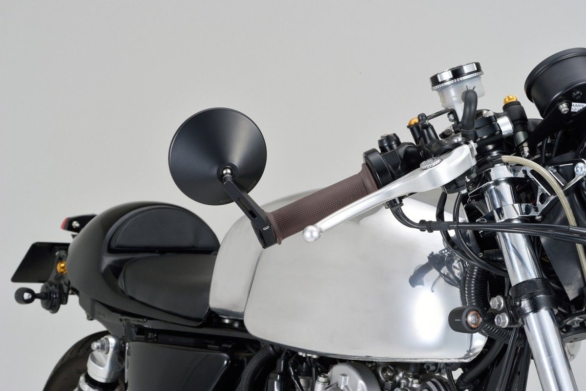 Specchietti manubrio moto bar - end corti, ABS | 89816 - r27639 - ENDURRAD