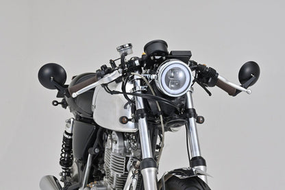 Specchietti manubrio moto corti, ABS + allumi | 89813 - r27636 - ENDURRAD