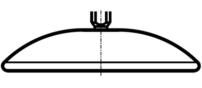 Specchietti manubrio moto corti, ABS + allumi | 89813 - r27636 - ENDURRAD
