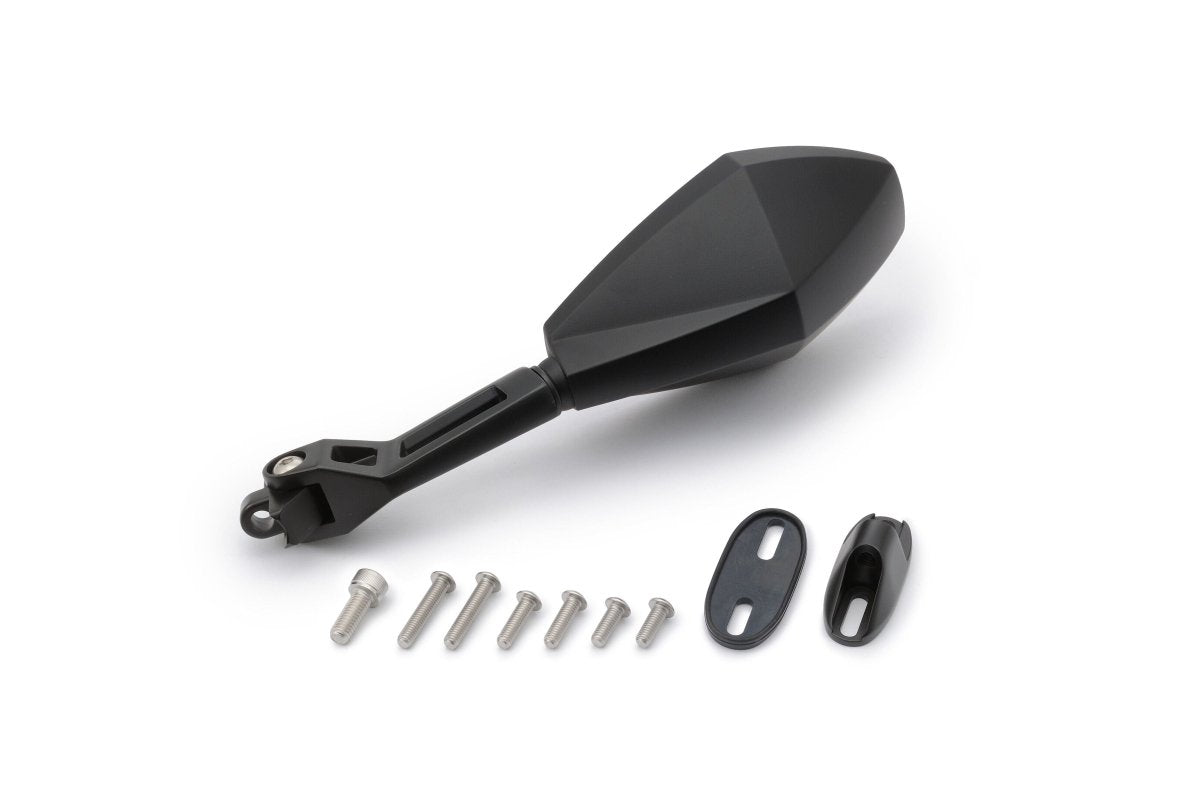 Specchietto a carena in alluminio e ABS, E - MAR | 8071B - 39257 - ENDURRAD