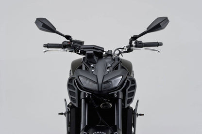 Specchietto moto nero in alluminio e ABS omolo | 8071C - 47998 - ENDURRAD