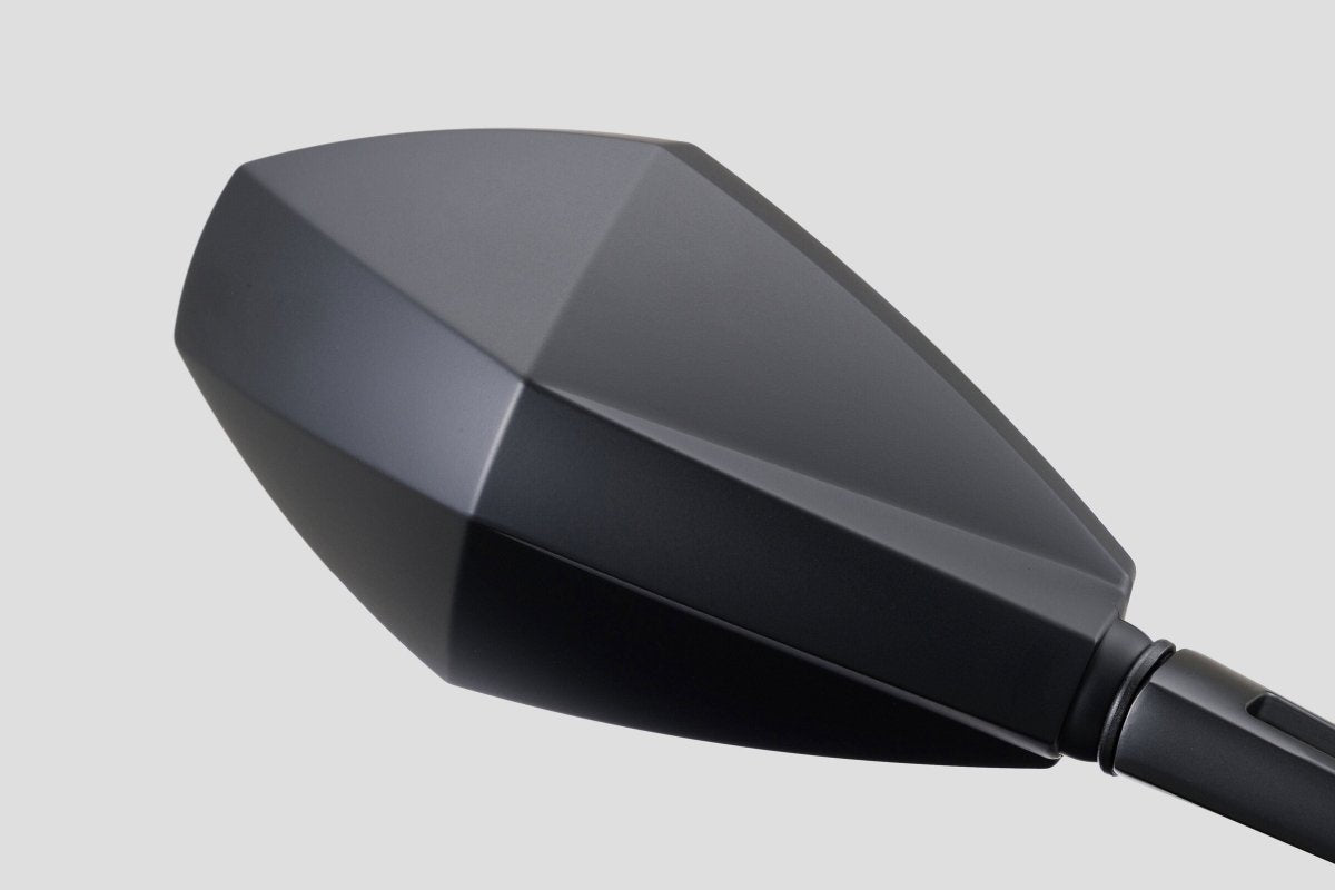 Specchietto retrovisore moto nero in alluminio | 8072A - 48000 - ENDURRAD