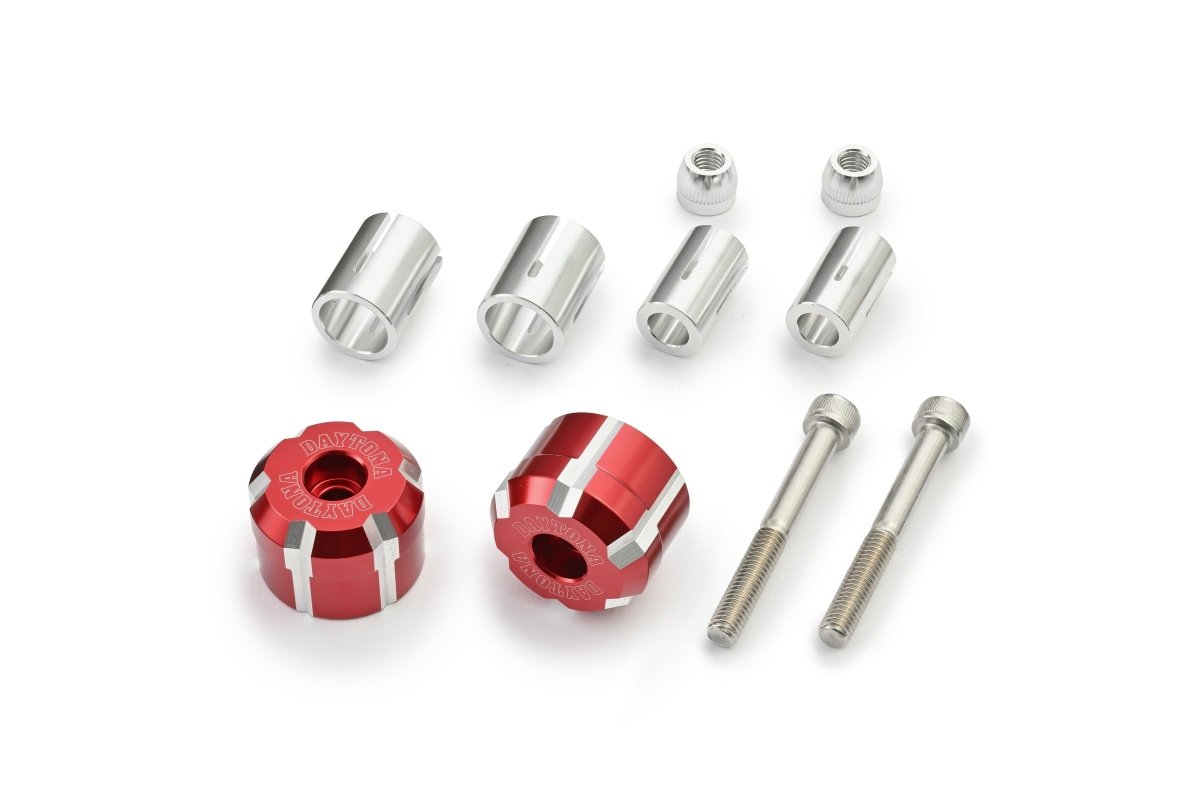 Stabilizzatori manubrio moto in CNC "W" - copp | 8117A - 48010 - ENDURRAD