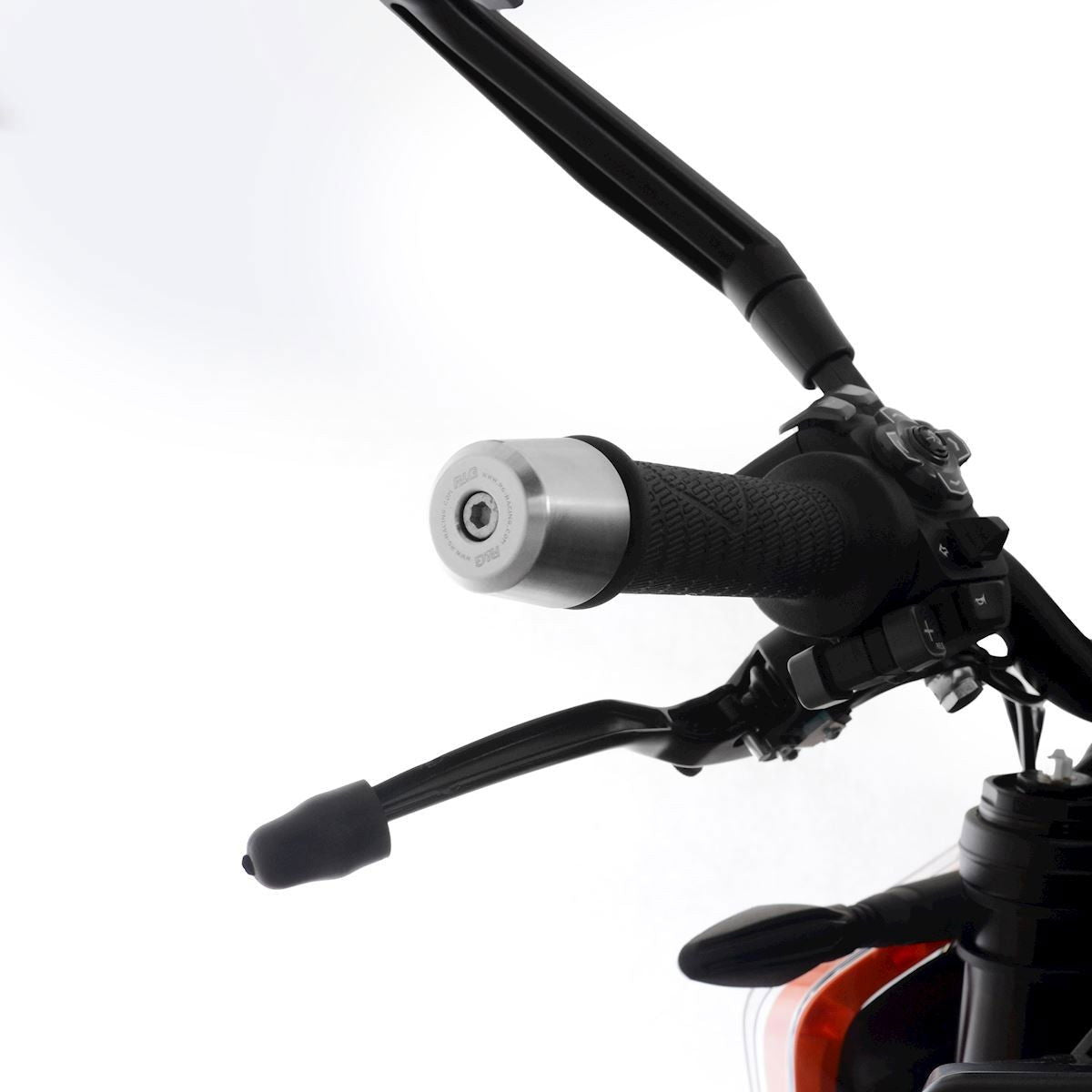 Stabilizzatori - tamponi manubrio acciaio inox, KTM 690 Duke '12 - 690 Duke R - 990SMR '08-'12 - 1290 Super Duke - SuperDuke GT,