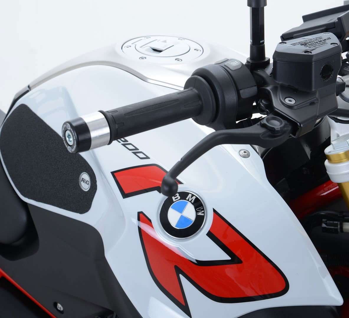 Stabilizzatori Tamponi Manubrio Bmw R1250R Sport 19 R1200R 15 F750GS F900R 20 13033 Rg BE0099BK - ENDURRAD