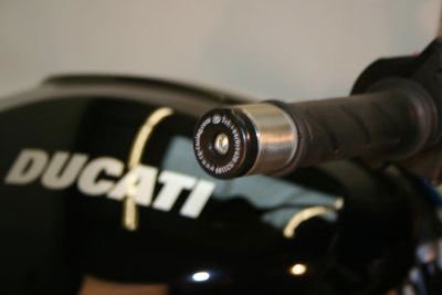 Stabilizzatori / tamponi manubrio, Ducati Monster S4RS '07 & Aprilia Shiver 750 / 900 - ENDURRAD