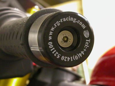 Stabilizzatori / tamponi manubrio, Triu | RG - BE0026BK - r26942 - ENDURRAD