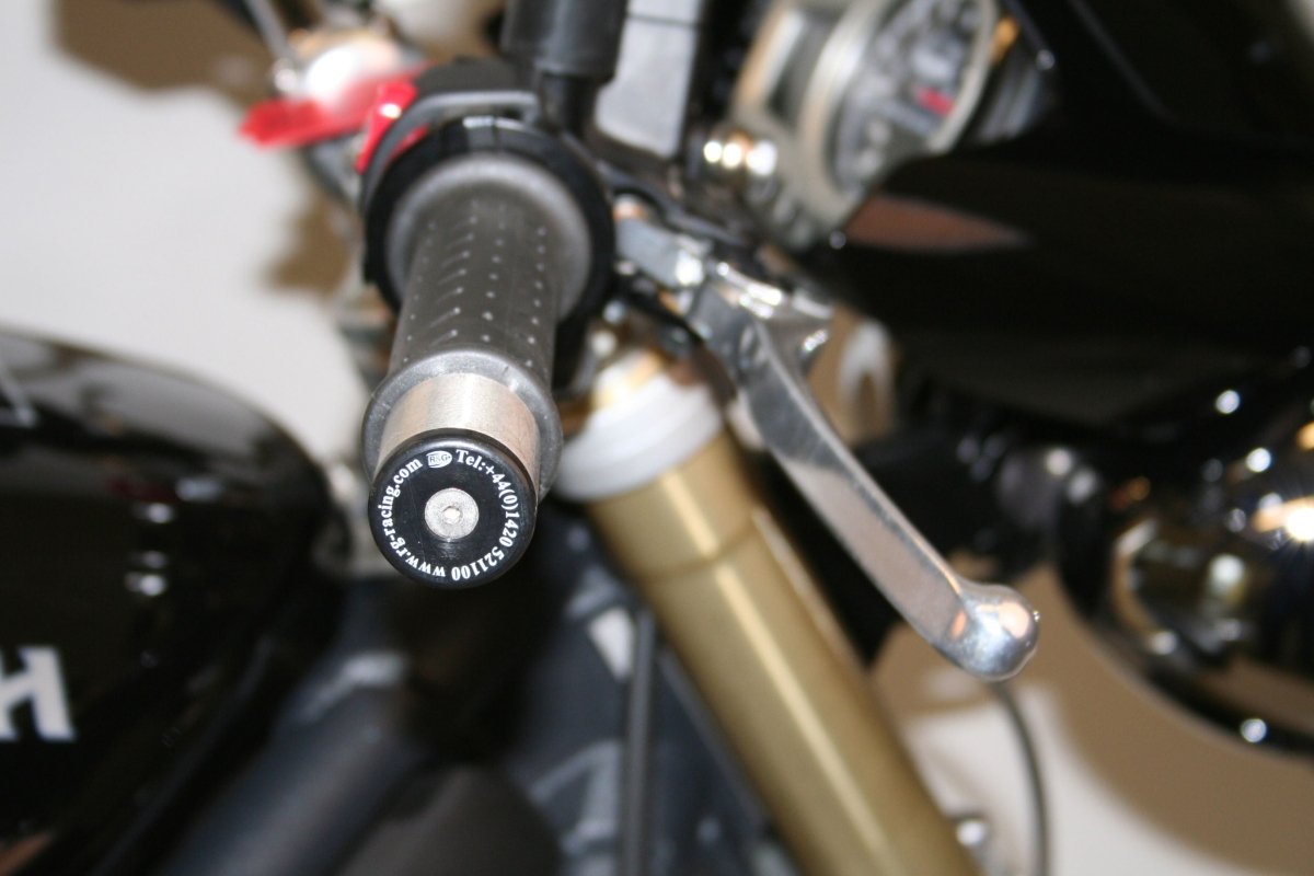 Stabilizzatori Tamponi Manubrio Triumph Street Triple 07 12 Daytona 600 650 Tt 600 Speed Four Thruxton 04 70204 Rg BE0010BK - ENDURRAD