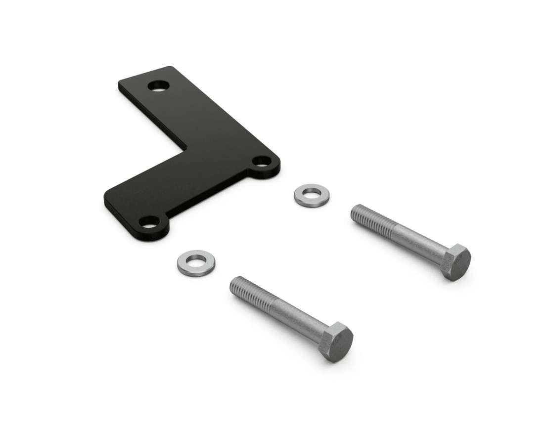 Supporto per clacson SoundBomb DENALI HMT0410100 montato sulla KTM 390 Adventure
