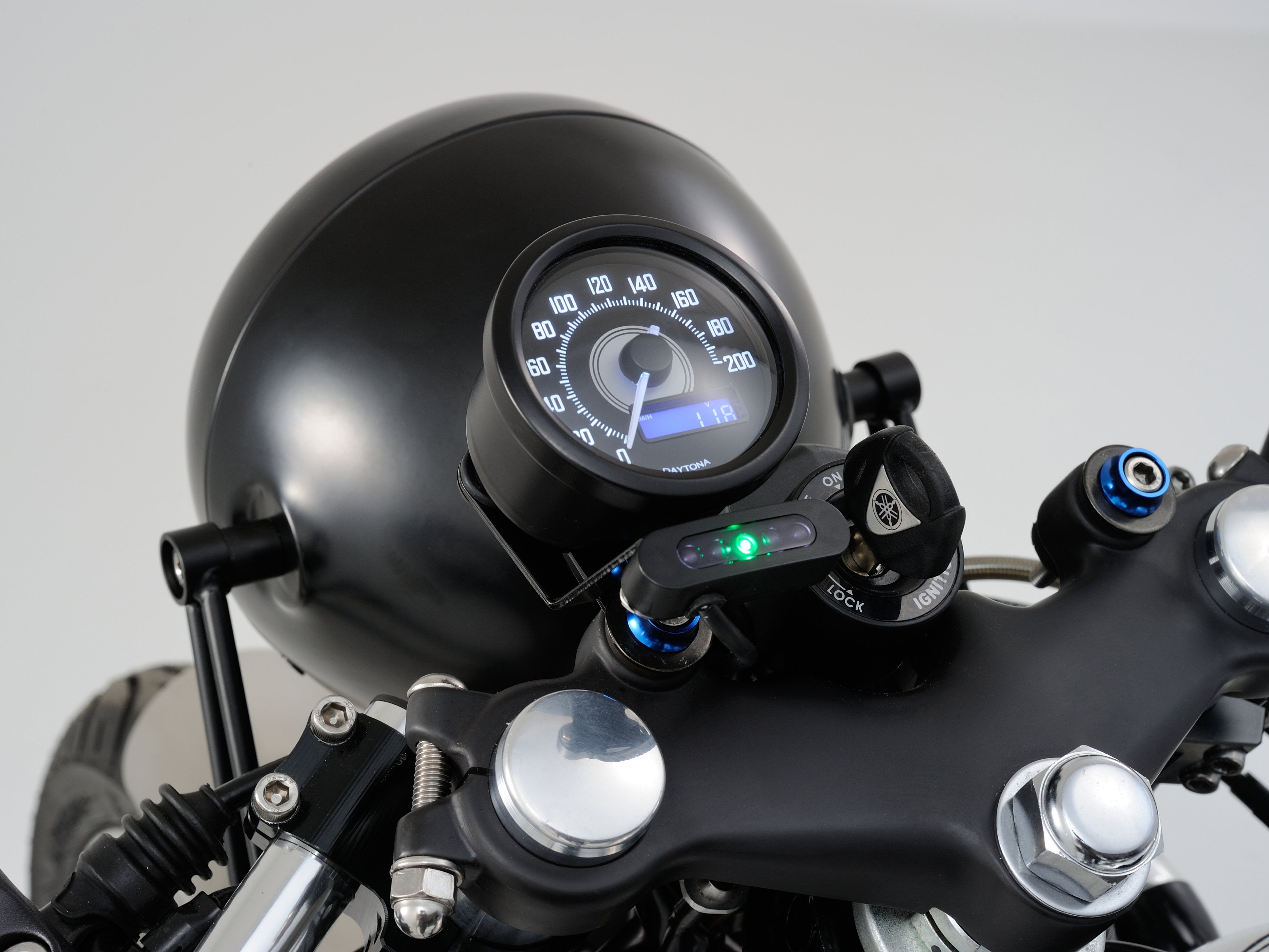 Staffa per supporto strumento VELONA diam.60 e micro led indicator