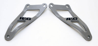 Staffa Supporto Scarico Honda SP1 SP2 Coppia Color Alluminio 5145 Rg EH0010SI - ENDURRAD