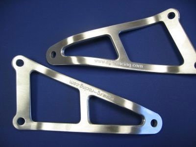 Staffa Supporto Scarico Kawasaki Zx 12R 00 Colore Nero 5155 Rg EH0019BK - ENDURRAD