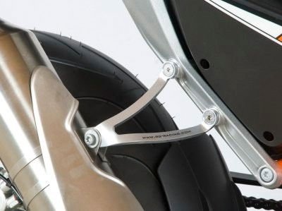 Staffa Supporto Scarico Ktm 690 Duke 12 690 Duke R 13 Colore Argento 7201 Rg EH0052SI - ENDURRAD