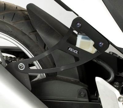 Staffa supporto scarico + piastra fori pedane posteriori, Honda CBR 250 R '11 - / WK SP50/125/250 - ENDURRAD
