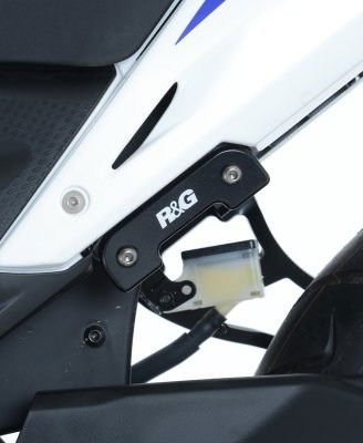 Staffa supporto scarico + piastra fori pedane posteriori, Honda CBR 500 R '13 - '15 / CB500F '13 - '15 / CB500X '13 - ENDURRAD