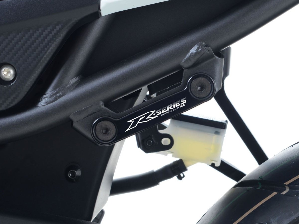 Staffa Supporto Scarico Piastra Fori Pedane Posteriori Honda CBR500R 16 CB500F 16 16757 Rg EH0069BKA - ENDURRAD
