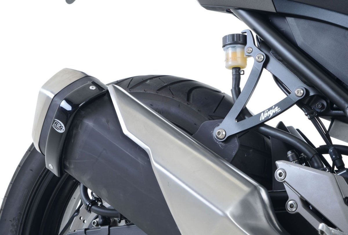 Staffa Supporto Scarico Piastra Fori Pedane Posteriori Kawasaki Ninja 300 Ninja 250 13 17 Z250 13 18 Z300 7206 Rg EH0055BKA - ENDURRAD
