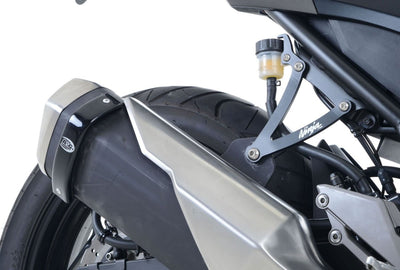 Staffa Supporto Scarico Piastra Fori Pedane Posteriori Kawasaki Ninja 300 Ninja 250 13 17 Z250 13 18 Z300 7206 Rg EH0055BKA - ENDURRAD