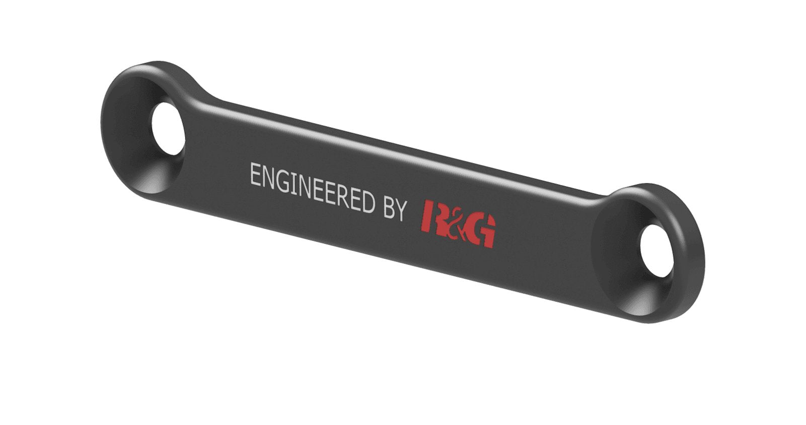 Staffa supporto scarico + piastra fori pedane posteriori, nera DX, Kawasaki Z H2 '20-