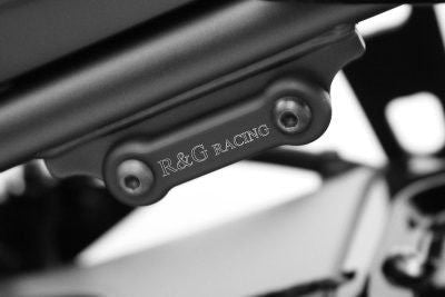 Staffa Supporto Scarico + Piastra Fori Pedane Posteriori, Yamaha Fz 8 - Fz8 Fazer 2010 - ENDURRAD