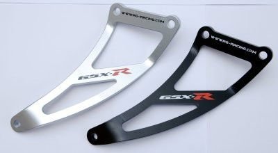 Staffa Supporto Scarico - Suzuki Gsx - R 600 / 750 '00 - '05 / Gsx - R 1000 '00 - '04 Color Alluminio - ENDURRAD
