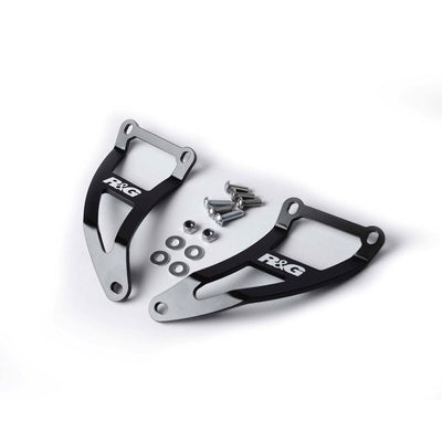Staffa Supporto Scarico Suzuki SV1000 Coppia Colore Nero 5172 Rg EH0027BK - ENDURRAD
