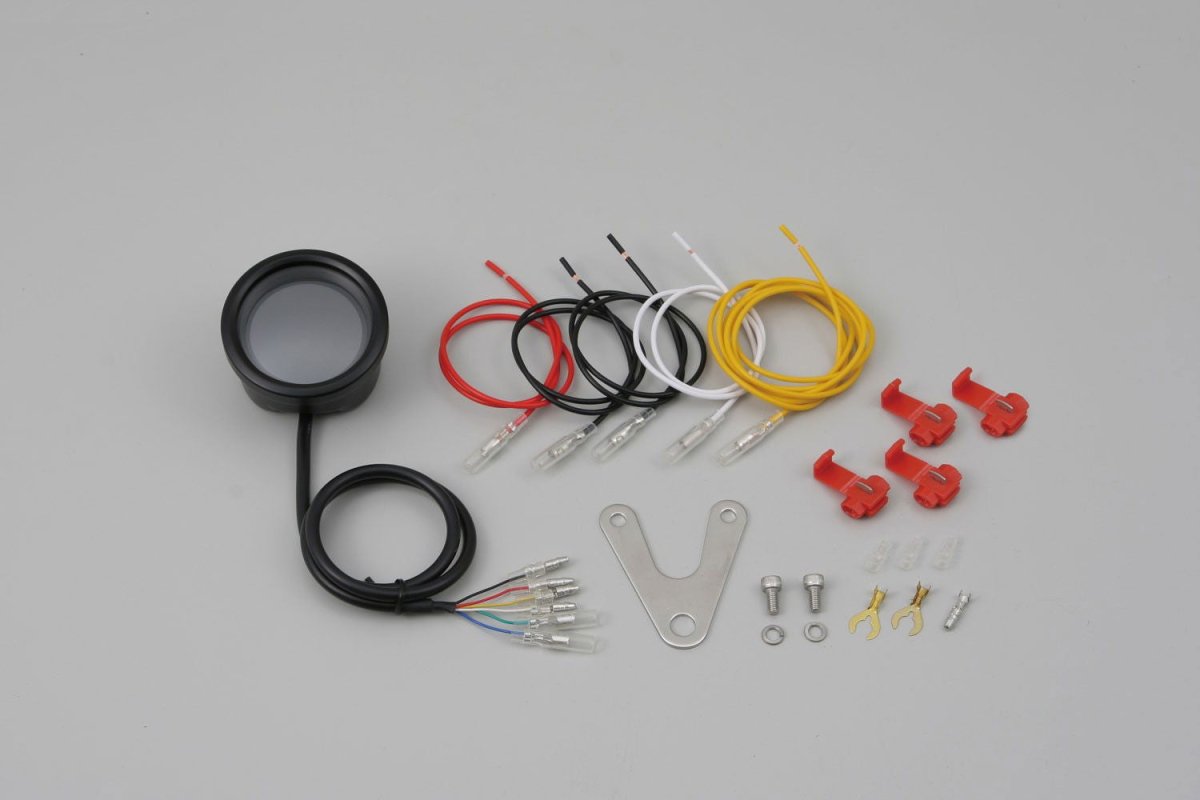 Strumento round DIGITAL VELONA con staffa, ner | 85836 - r1812 - ENDURRAD