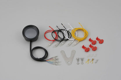 Strumento round DIGITAL VELONA con staffa, ner | 85836 - r1812 - ENDURRAD