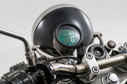 Strumento round DIGITAL VELONA con staffa, nero, E - MARKED - ENDURRAD