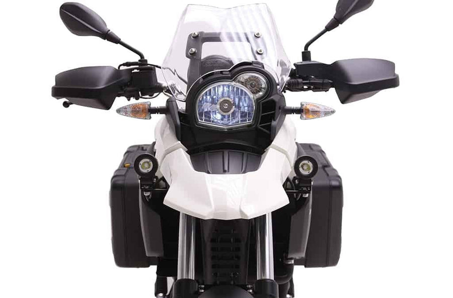 Supporti faretti DENALI LAH0710600 montati sulla BMW G 650 GS