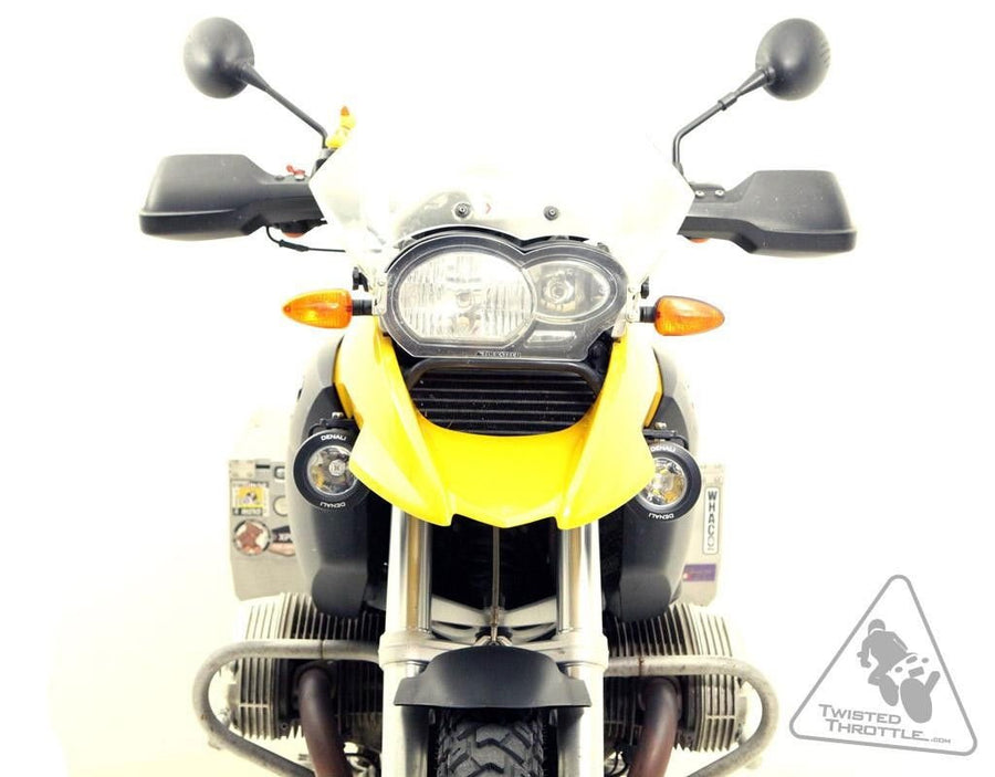 Supporti faretti DENALI LAH0710300 montati sulla BMW R 1200 GS