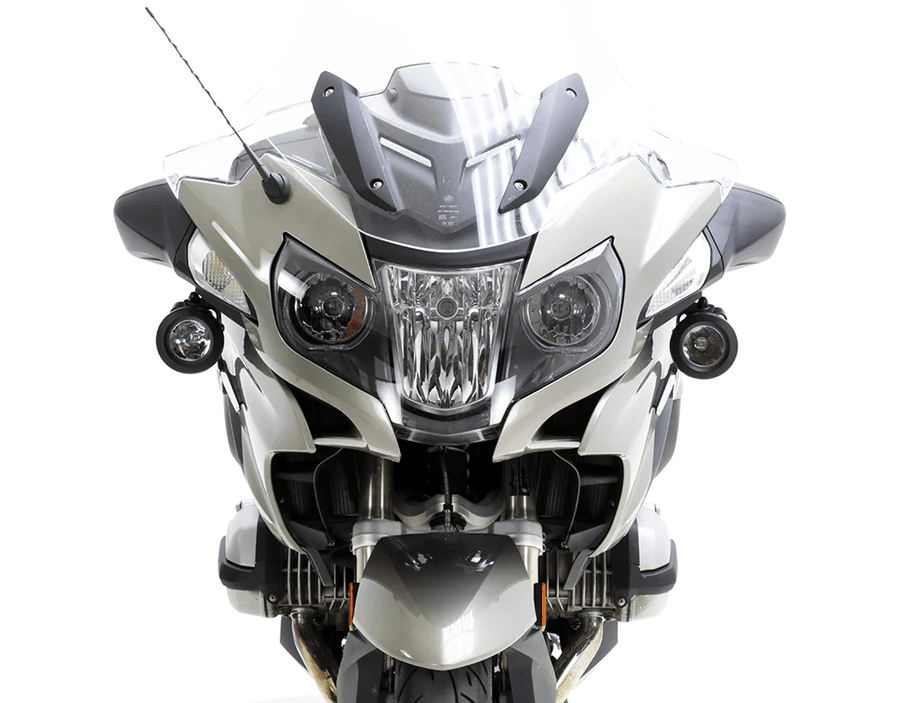 Supporti faretti DENALI LAH0710700 montati sulla BMW R 1200 RT